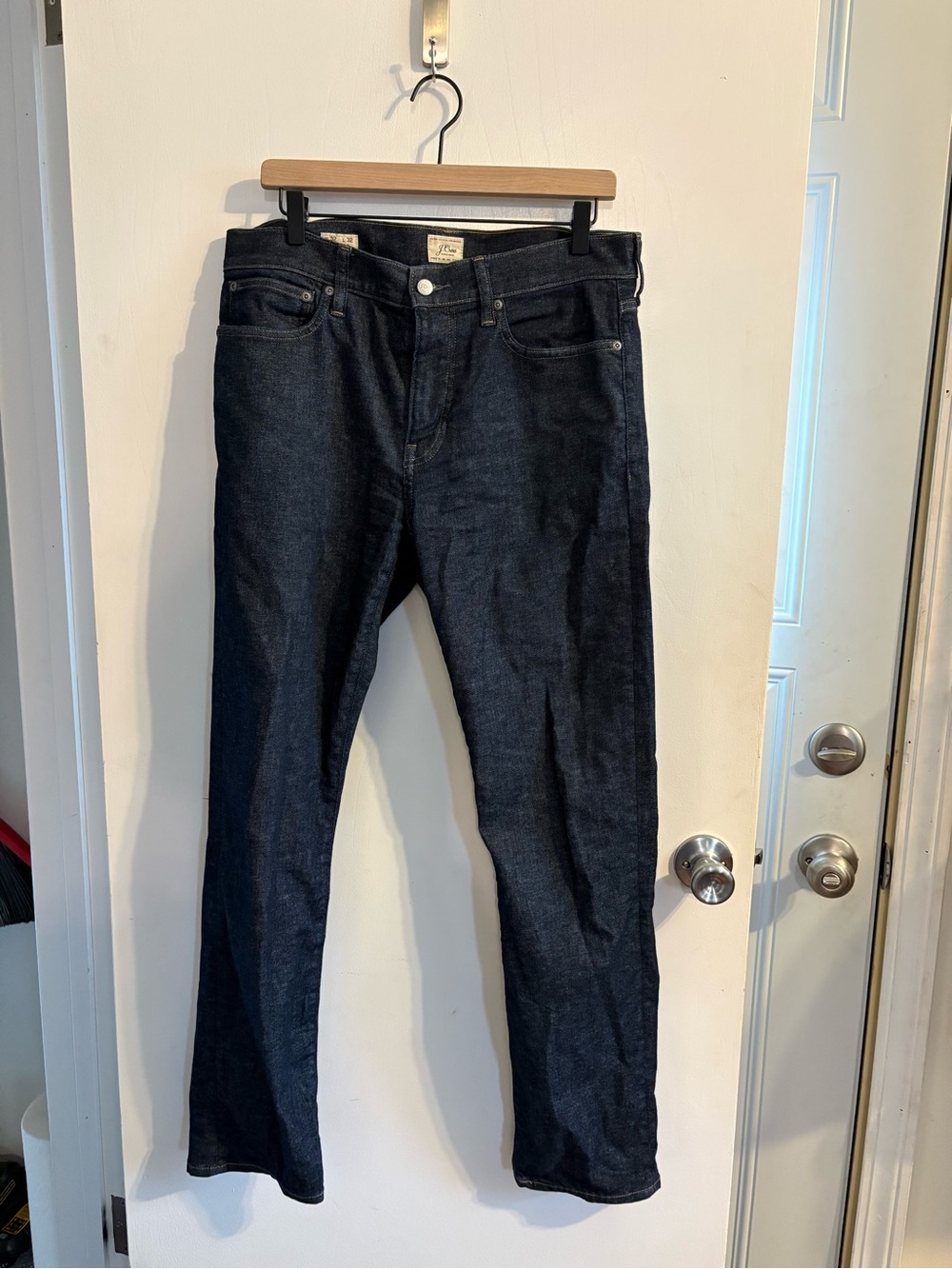 J. Crew Men's Indigo Straight Jeans